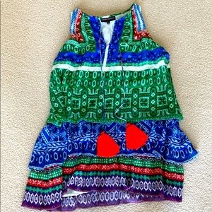 Silk Hemant & Nandita dress perfect for summer!